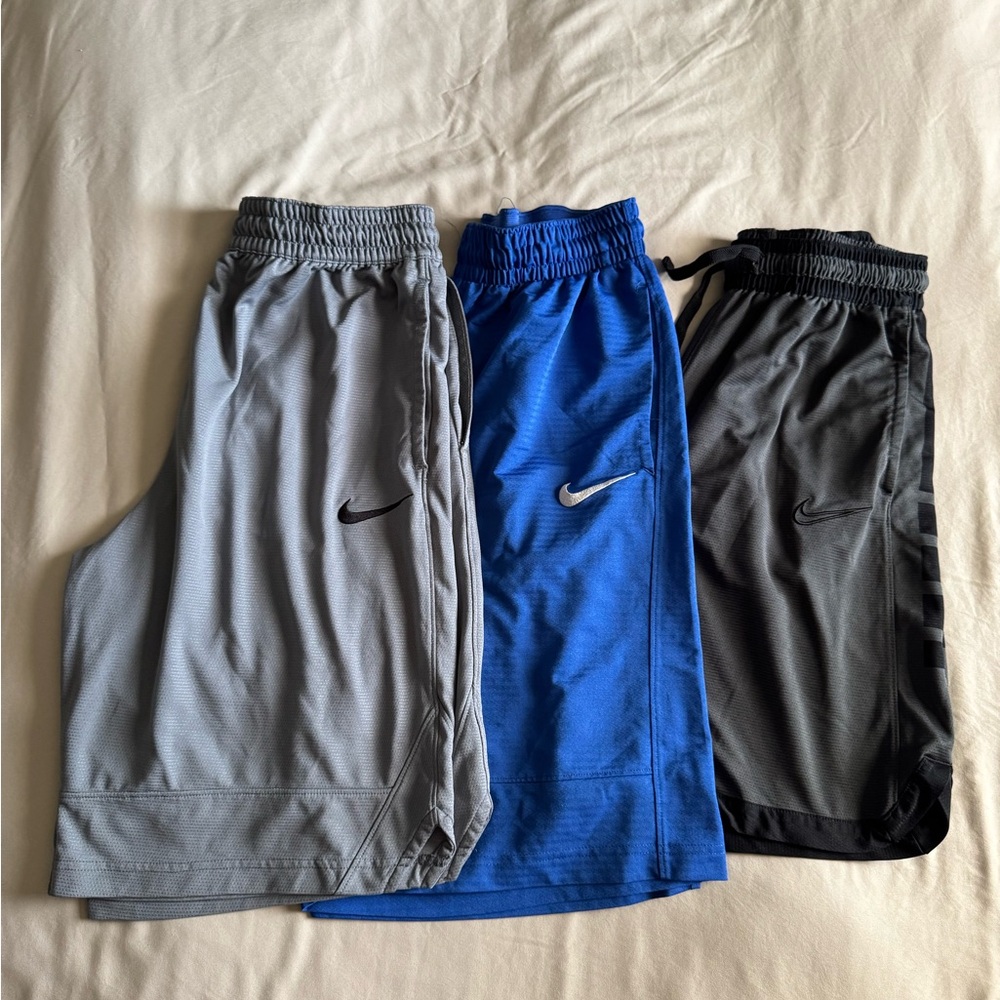 Nike 3pc basketball shorts